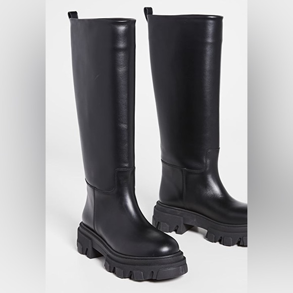 Gia Borghini X Pernille Teisbaek Tubular Combat Boots - Picture 4 of 7